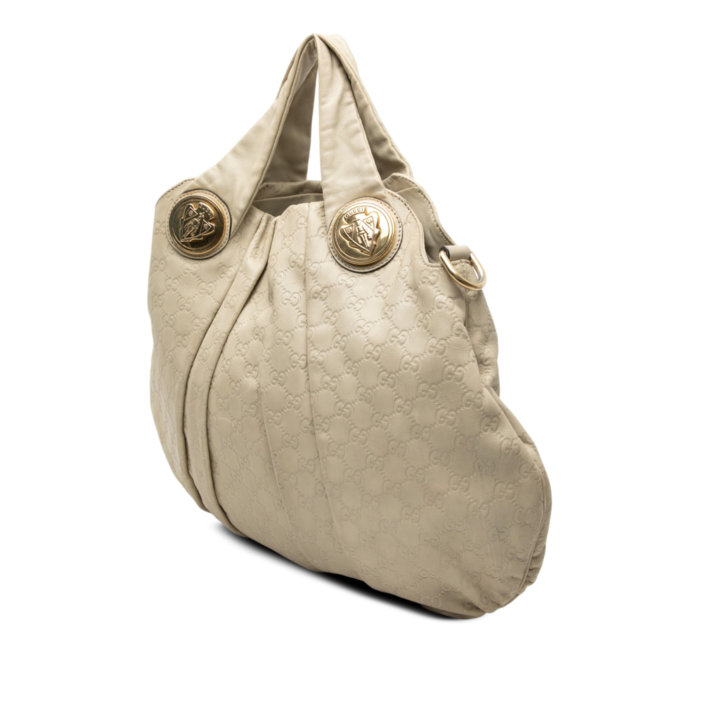 Pre-Loved Gucci Large Guccissima Hysteria Satchel - Picture 2 of 7